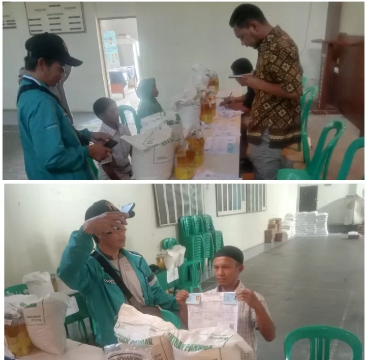Artikel Sindikasi : Pemdes Cihaurkuning Salurkan Bantuan Pangan Kepada 1.121 Warga