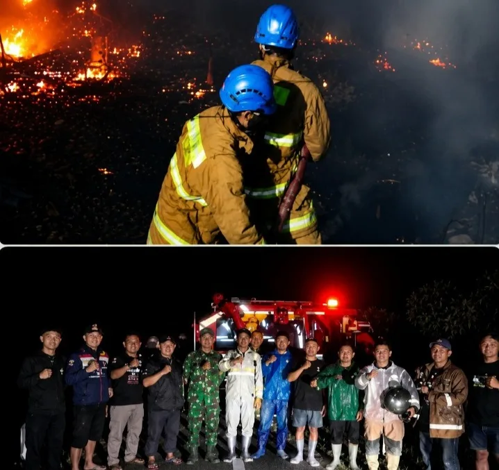 Artikel Sindikasi : Kebakaran Hebat Hanguskan Kandang Ayam di Selaawi, Damkar Berhasil Selamatkan Rumah Warga Meski Terkendala Armada Rusak