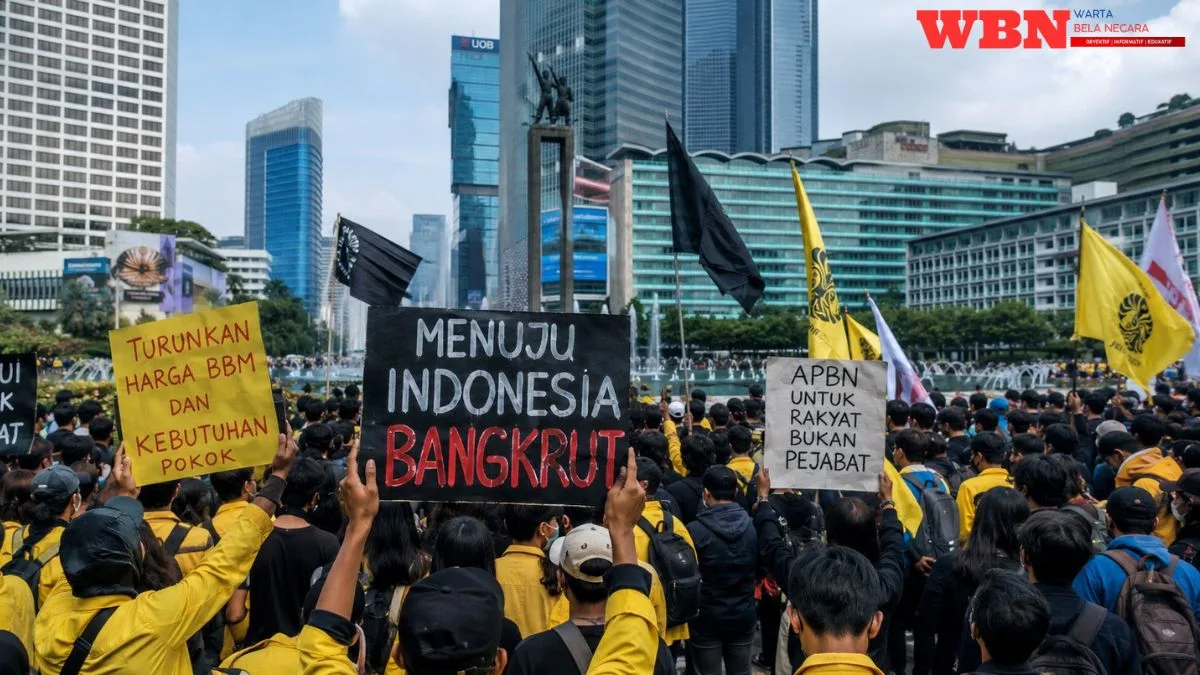 Artikel Sindikasi : Demo Mahasiswa Hari Ini, Ribuan Massa Kepung Bundaran HI