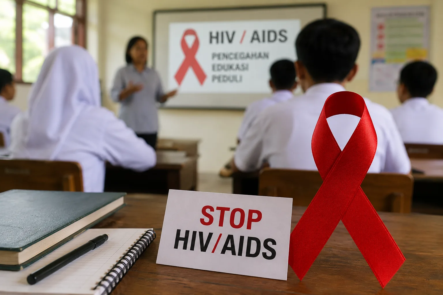 Artikel Sindikasi : HIV Sidoarjo: 522 Pelajar Hidup dengan HIV