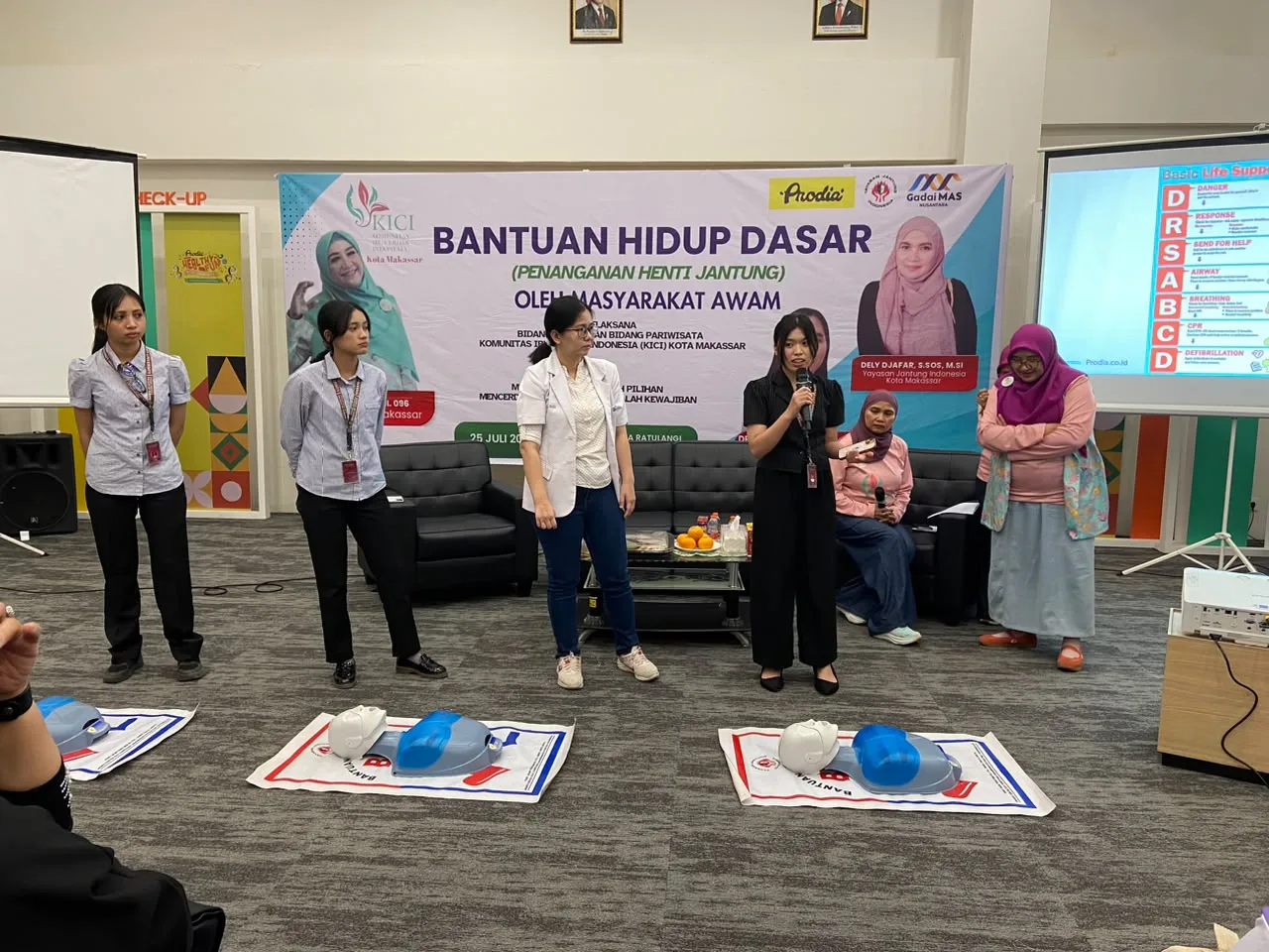 Artikel Sindikasi : Prodia Kota Makassar Bekerja Sama dengan KICI Kota Makassar Gelar Pelatihan Bantuan Hidup Dasar, Bekali Masyarakat Awam Keterampilan Menangani Henti Jantung