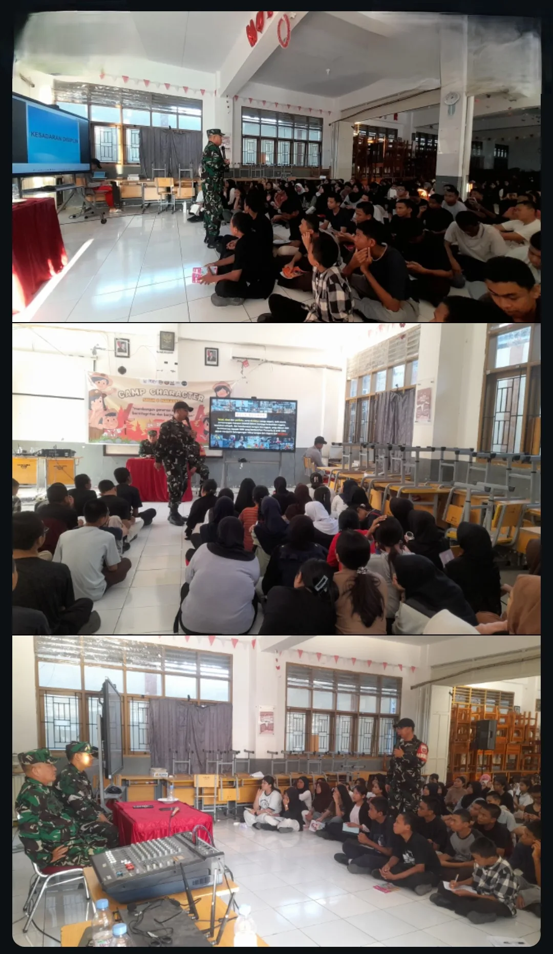 Artikel Sindikasi : Tanamkan Nilai Kebangsaan, Koramil 1408-09/Tamalate Isi Materi Camp Character 2026 di SMAN 8 Makassar