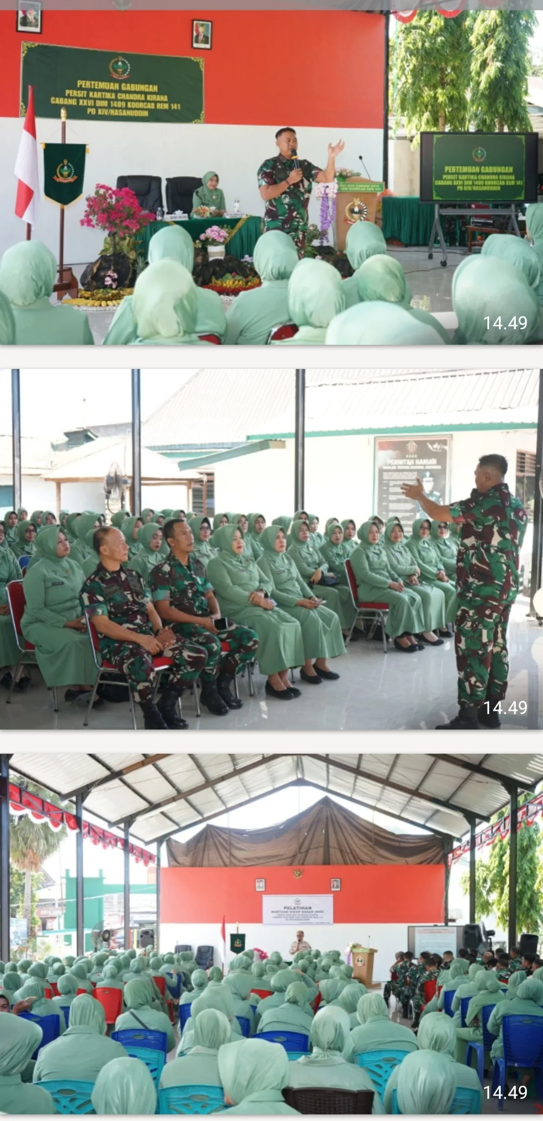 Artikel Sindikasi : Dandim Gowa Pimpin Pertemuan Gabungan Persit, Tekankan Peran Strategis Pendamping Prajurit